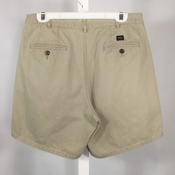 Denver Hayes Tan Cotton Shorts - Picture 2 of 3